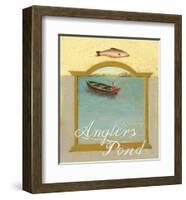 Angler's Pond-Robert LaDuke-Framed Art Print