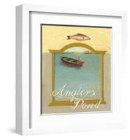 Angler's Pond-Robert LaDuke-Framed Art Print