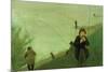 Anglers on the Rhine-Auguste Macke-Mounted Art Print