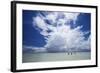 Anglers Walk to the Outer Reef of St. Francois Atoll, Seychelles-Matt Jones-Framed Photographic Print