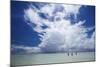 Anglers Walk to the Outer Reef of St. Francois Atoll, Seychelles-Matt Jones-Mounted Photographic Print