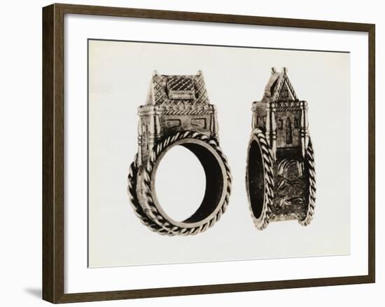 Angles of Ancient Ring-null-Framed Photographic Print