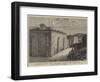 Anglesey County Gaol, Beaumaris, Hosting the White Flag-William Henry James Boot-Framed Premium Giclee Print