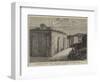 Anglesey County Gaol, Beaumaris, Hosting the White Flag-William Henry James Boot-Framed Premium Giclee Print