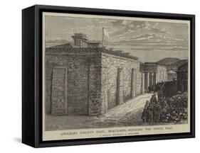 Anglesey County Gaol, Beaumaris, Hosting the White Flag-William Henry James Boot-Framed Stretched Canvas