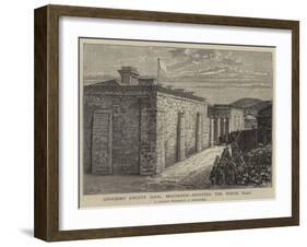 Anglesey County Gaol, Beaumaris, Hosting the White Flag-William Henry James Boot-Framed Giclee Print