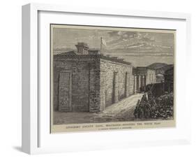 Anglesey County Gaol, Beaumaris, Hosting the White Flag-William Henry James Boot-Framed Giclee Print