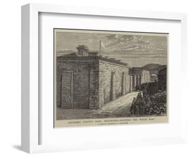 Anglesey County Gaol, Beaumaris, Hosting the White Flag-William Henry James Boot-Framed Giclee Print