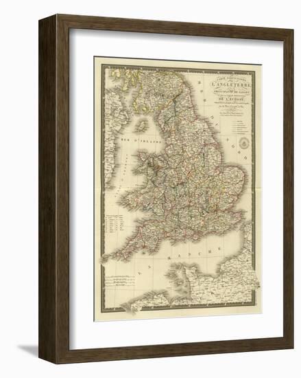 Angleterre, Galles, c.1827-Adrien Hubert Brue-Framed Art Print