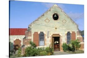 Anglican Church, Liberta Village, Antigua, Leeward Islands, West Indies, Caribbean, Central America-Bruno Barbier-Stretched Canvas