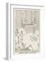 Angling for Pigeons-William Heath Robinson-Framed Art Print