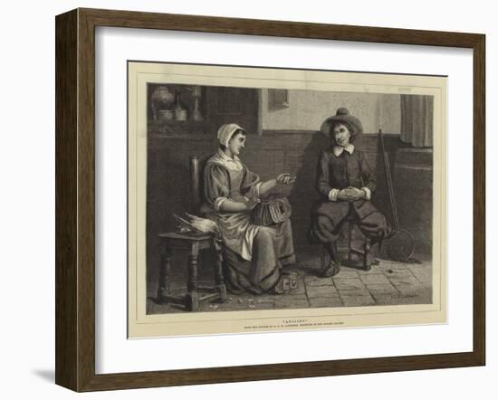 Angling-Arthur C. H. Luxmoore-Framed Giclee Print