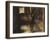 Anglo-Arabian Stallion in the Imperial Stables at Versailles-Théodore Géricault-Framed Giclee Print