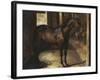 Anglo-Arabian Stallion in the Imperial Stables at Versailles-Théodore Géricault-Framed Giclee Print