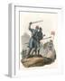 Anglo-Danish Warriors-Charles Hamilton Smith-Framed Art Print