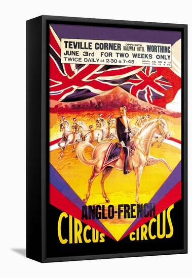 Anglo-French Circus-null-Framed Stretched Canvas