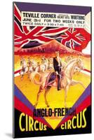Anglo-French Circus-null-Mounted Art Print