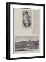 Anglo-Indian Force Attacked on the Afghan Frontier-William 'Crimea' Simpson-Framed Giclee Print