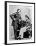 Anglo Irish Author Oscar Wilde and His Longtime Companion Lord Alfred Douglas-null-Framed Premium Photographic Print