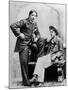 Anglo Irish Author Oscar Wilde and His Longtime Companion Lord Alfred Douglas-null-Mounted Premium Photographic Print