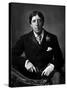 Anglo Irish Author Oscar Wilde in the Year That "Lady Windermere's Fan" Premiered-null-Stretched Canvas