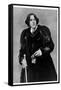Anglo Irish Playwright Oscar Wilde at the Time of His Lecture Tour in America-null-Framed Stretched Canvas