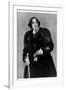 Anglo Irish Playwright Oscar Wilde at the Time of His Lecture Tour in America-null-Framed Photographic Print