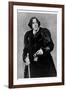 Anglo Irish Playwright Oscar Wilde at the Time of His Lecture Tour in America-null-Framed Photographic Print