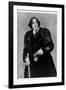 Anglo Irish Playwright Oscar Wilde at the Time of His Lecture Tour in America-null-Framed Photographic Print