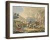 Anglo-Russian Invasion of Holland in 1799-null-Framed Giclee Print