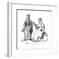 Anglo-Saxon Costume-null-Framed Giclee Print