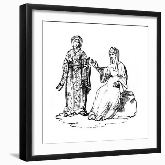 Anglo-Saxon Costume-null-Framed Giclee Print