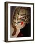 Anglo-Saxon Helmet from the Sutton Hoo Treasure, 7th Century-null-Framed Photographic Print