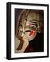 Anglo-Saxon Helmet from the Sutton Hoo Treasure, 7th Century-null-Framed Photographic Print