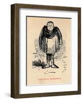 'Anglo-Saxon Husbandman', c1860, (c1860)-John Leech-Framed Giclee Print