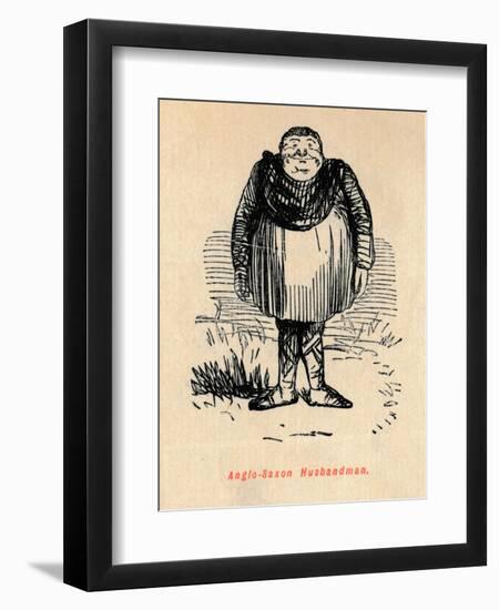 'Anglo-Saxon Husbandman', c1860, (c1860)-John Leech-Framed Giclee Print