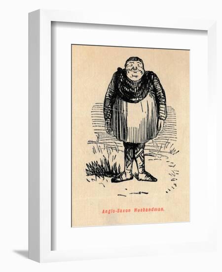 'Anglo-Saxon Husbandman', c1860, (c1860)-John Leech-Framed Giclee Print