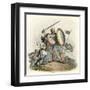 Anglo-Saxon King-Charles Hamilton Smith-Framed Art Print