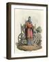 Anglo-Saxon Lady-Charles Hamilton Smith-Framed Art Print