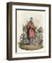 Anglo-Saxon Lady-Charles Hamilton Smith-Framed Art Print