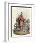 Anglo-Saxon Lady-Charles Hamilton Smith-Framed Art Print