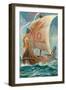 Anglo-Saxon Ship-null-Framed Giclee Print