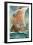 Anglo-Saxon Ship-null-Framed Giclee Print