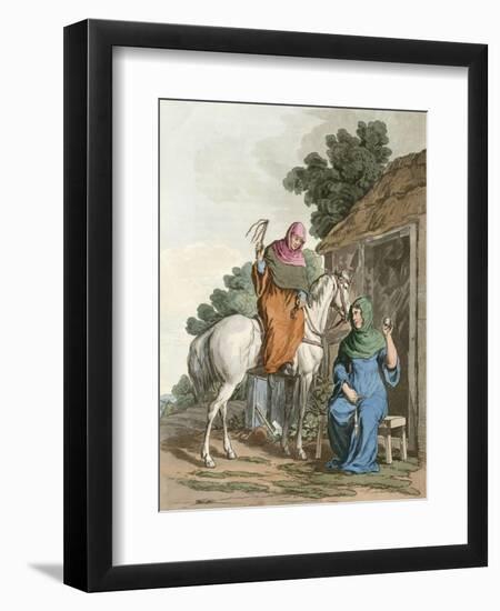 Anglo-Saxon Women-Charles Hamilton Smith-Framed Art Print