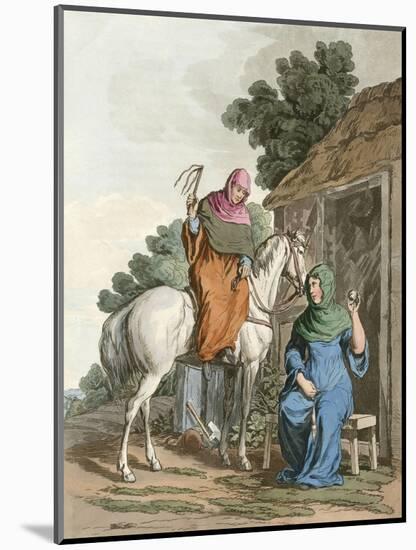 Anglo-Saxon Women-Charles Hamilton Smith-Mounted Art Print
