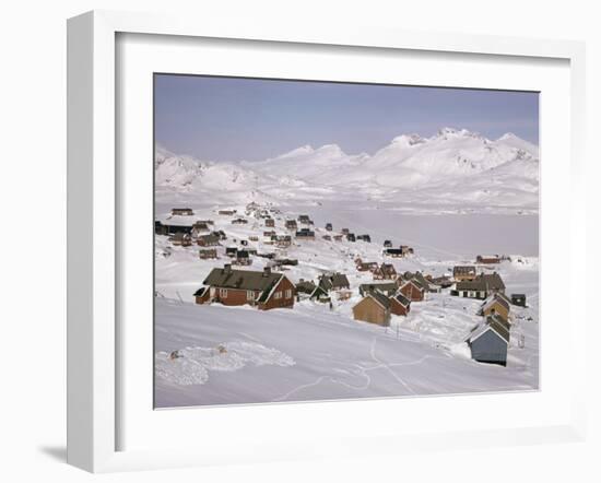 Angmagssalik (Ammassalik), Greenland, Polar Regions-Jack Jackson-Framed Photographic Print