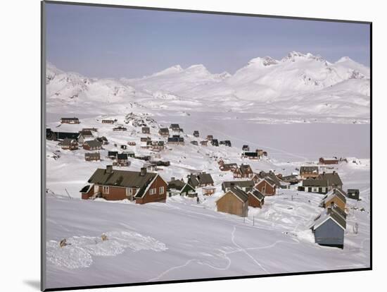 Angmagssalik (Ammassalik), Greenland, Polar Regions-Jack Jackson-Mounted Photographic Print