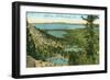 Angora Lakes, Lake Tahoe-null-Framed Art Print