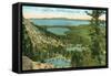 Angora Lakes, Lake Tahoe-null-Framed Stretched Canvas