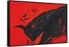 Angry Bull 2-Rabi Khan-Framed Stretched Canvas